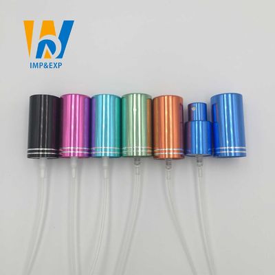 18 410 15 410 13 415 spruzzo nero fine di alluminio dell'atomizzatore della pompa 18mm dello spruzzatore della foschia