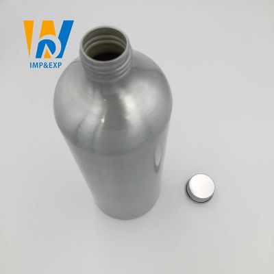 1 litro 1,5 litri bottiglia di profumo di alluminio da 2 litri con la ricarica della lozione del cappuccio