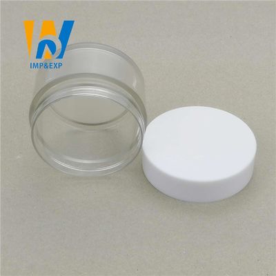 barattoli cosmetici di plastica della radura di 20ml 30g 30ml 2 Oz 1 Oz con i piccoli contenitori di campione cosmetici dei coperchi