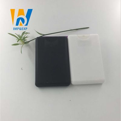 La carta di credito antibatterica riutilizzabile di rettangolo modella il prodotto disinfettante esile della mano spruzza lo spruzzo della bottiglia di 20ml 15ml