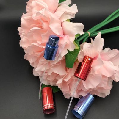 18 415 18 400 18/410 di vite cosmetica della foschia del cappuccio fine di alluminio dello spruzzatore sulla pompa