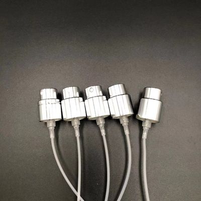 Pompa fine 15mm dello spruzzatore della foschia della vite del metallo d'argento del profumo