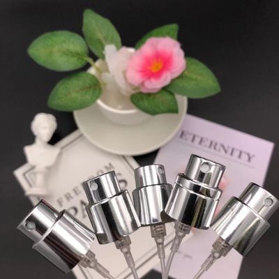 Pompa fine 15mm dello spruzzatore della foschia della vite del metallo d'argento del profumo